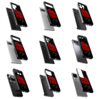 Durable Glass Back Mobile Case for iPhone, Samsung, OnePlus, Google Pixel, Redmi, Vivo, Oppo