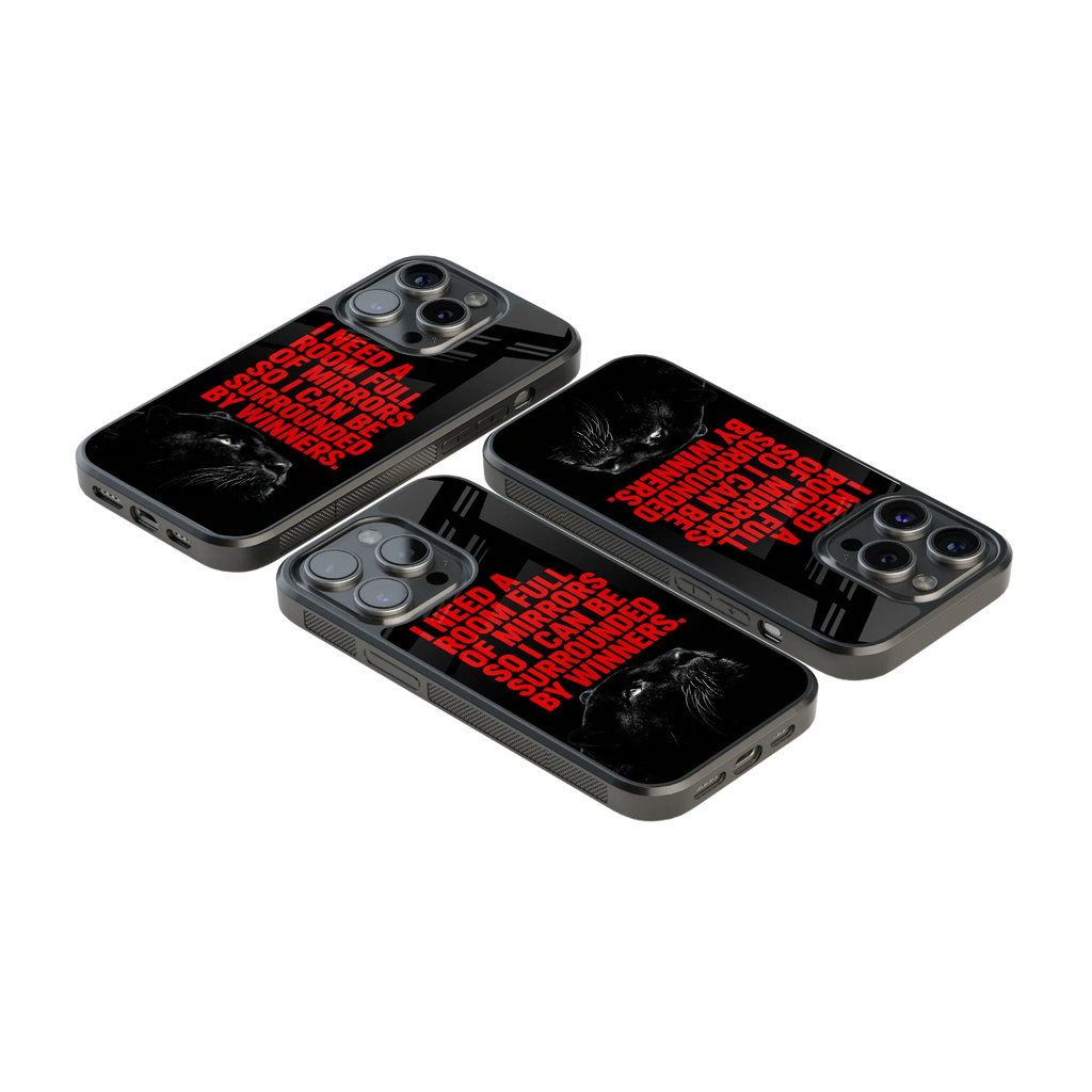 Luxury Glass Back Mobile Cover for iPhone, Samsung Galaxy, OnePlus, Pixel, Redmi & More