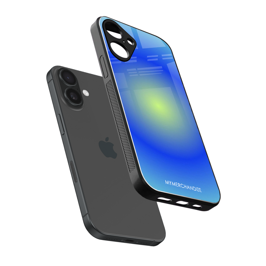 vitamin sea back phone cover | glass case for iphone 16 plus