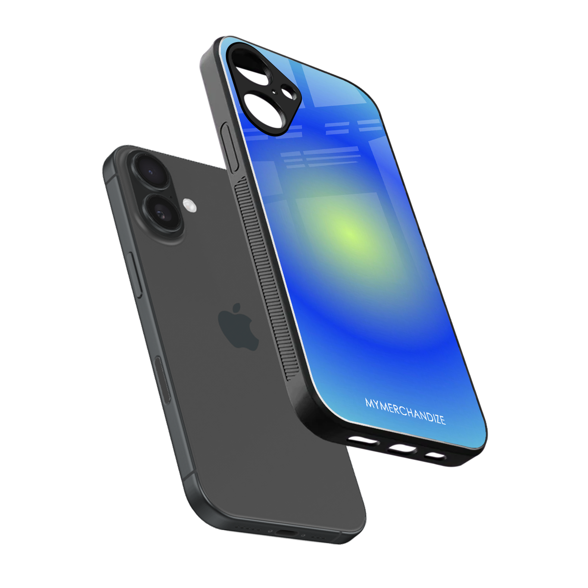 vitamin sea back phone cover | glass case for iphone 16 plus