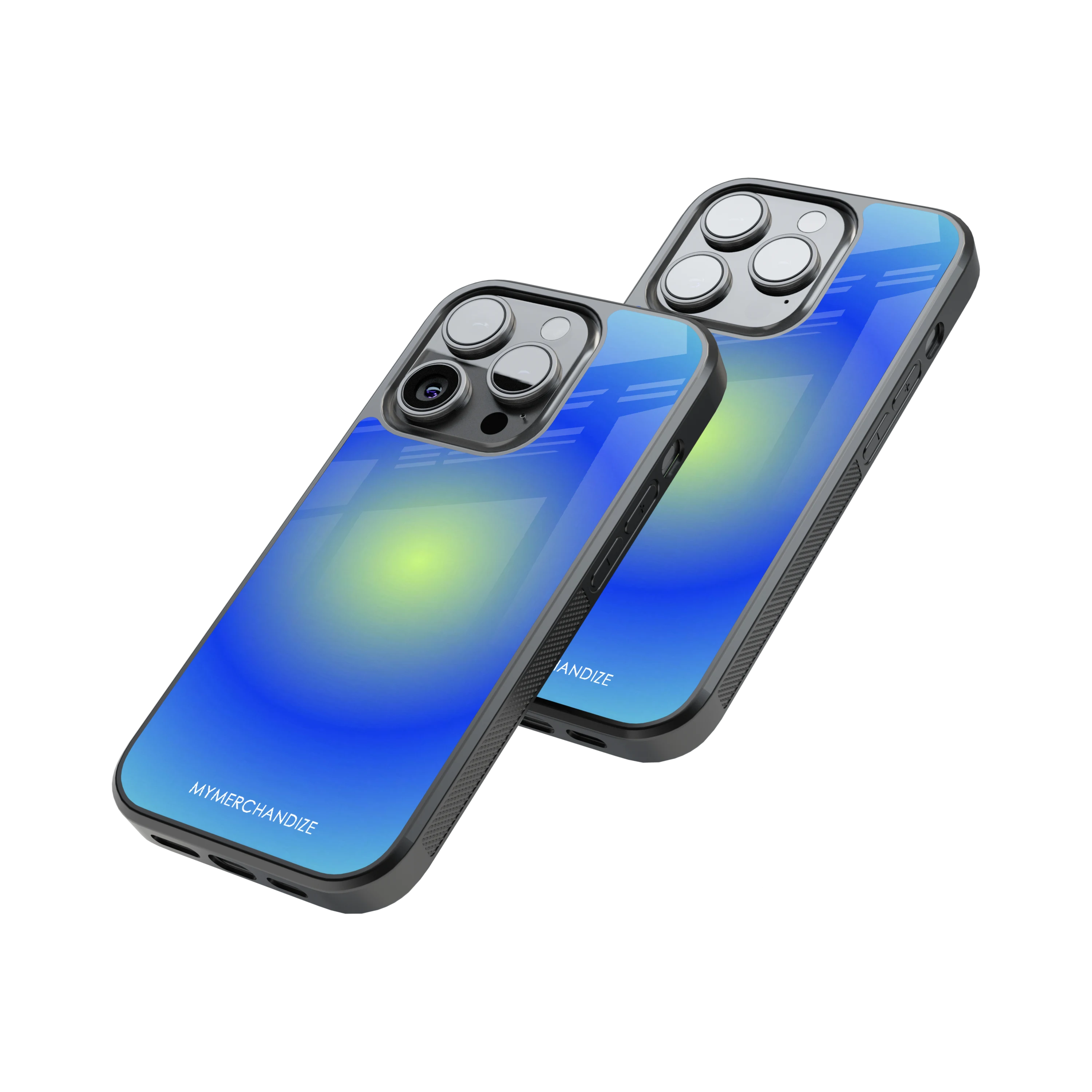 Protective Glass Back Phone Case Compatible with iPhone, Samsung, OnePlus, Pixel & More