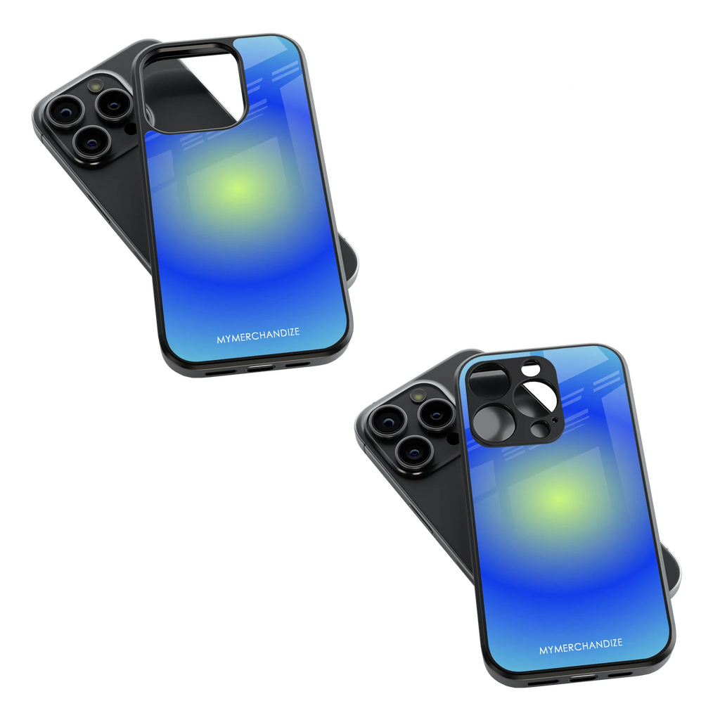 Trendy Glass Back Mobile Case for iPhone, Samsung, Redmi, OnePlus, Google Pixel, Motorola