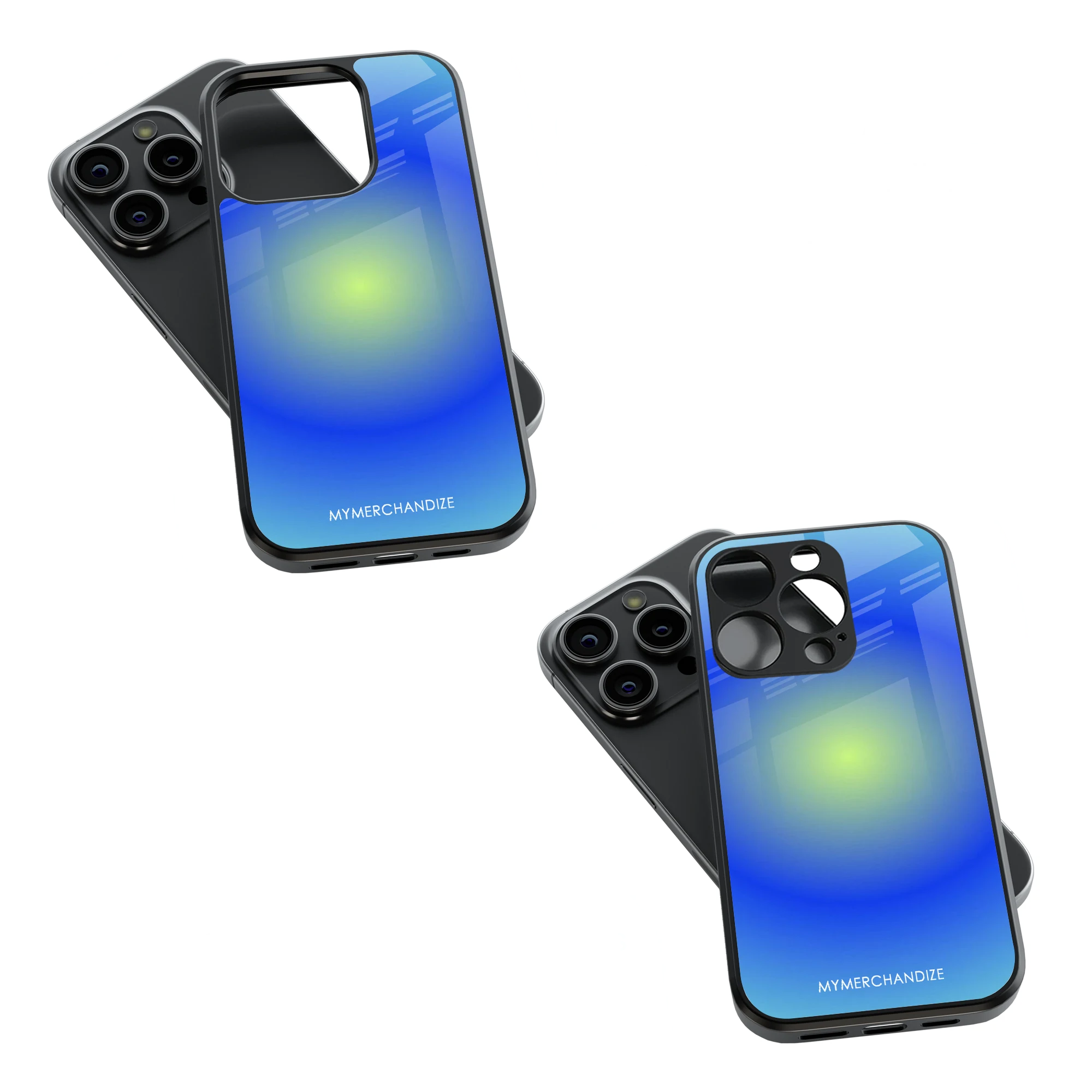 Trendy Glass Back Mobile Case for iPhone, Samsung, Redmi, OnePlus, Google Pixel, Motorola