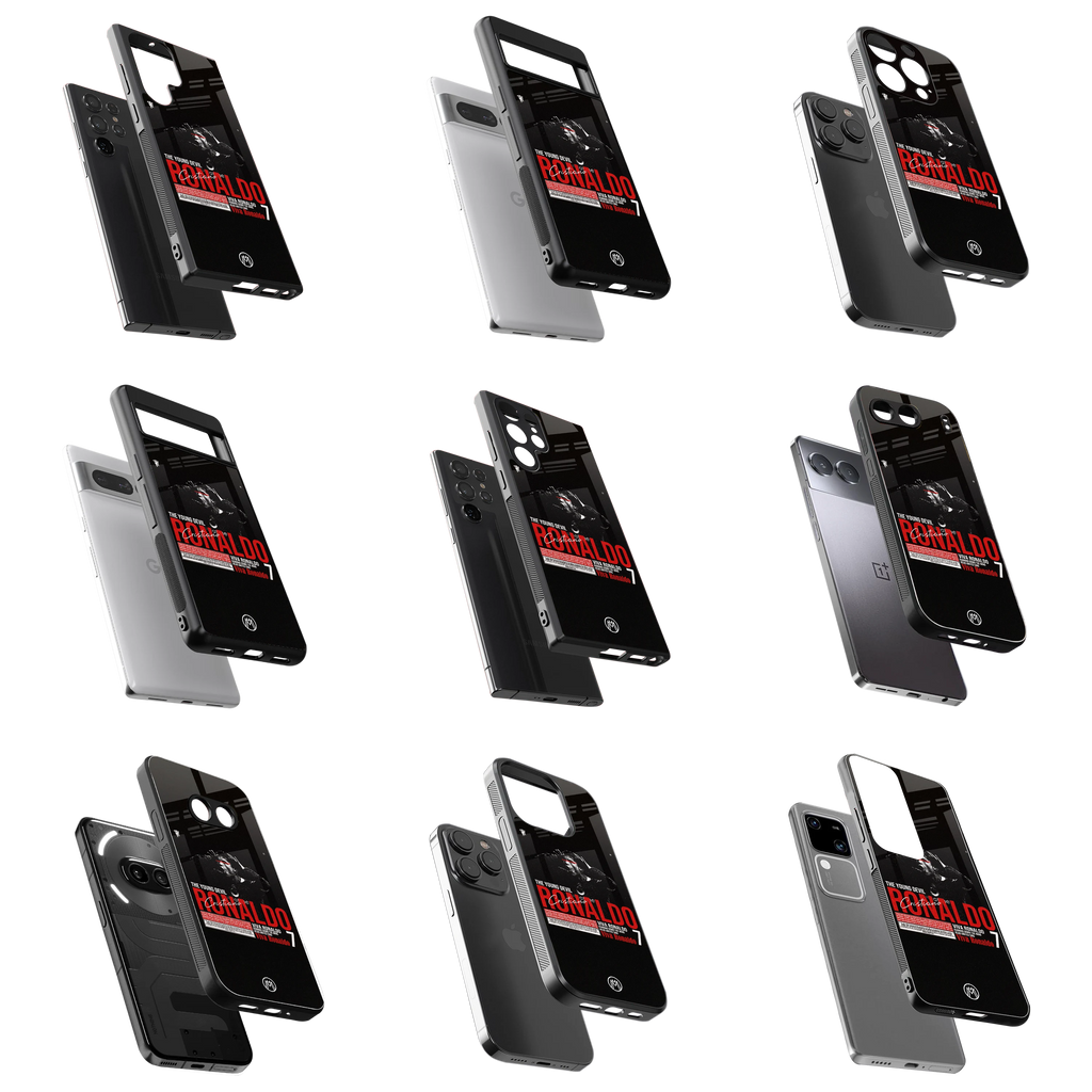 Durable Glass Back Mobile Case for iPhone, Samsung, OnePlus, Google Pixel, Redmi, Vivo, Oppo