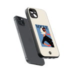 vogue lady back phone cover | glass case for iphone 14 plus