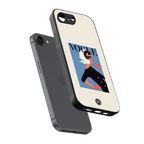 vogue lady back phone cover | glass case for iphone 16e