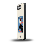 vogue lady back phone cover | glass case for iphone 16e