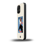 vogue lady back phone cover | glass case for nothing phone 1