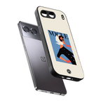 vogue lady back phone cover | glass case for oneplus nord 4