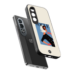 vogue lady back phone cover | glass case for oneplus nord ce 4