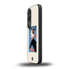 vogue lady back phone cover | glass case for oneplus nord ce 4