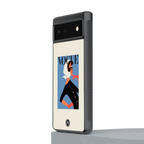 vogue lady back phone cover | glass case for Google Pixel 6A