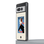 vogue lady back phone cover | glass case for google pixel 7 pro