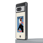 vogue lady back phone cover | glass case for Google Pixel 8