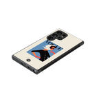 vogue lady back phone cover | glass case for samsung galaxy s23 ultra