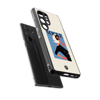vogue lady back phone cover | glass case for samsung galaxy s25 ultra