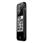 Slim Glass Back Phone Case for Multiple Brands iPhone, Samsung, Redmi, OnePlus, Oppo, Vivo