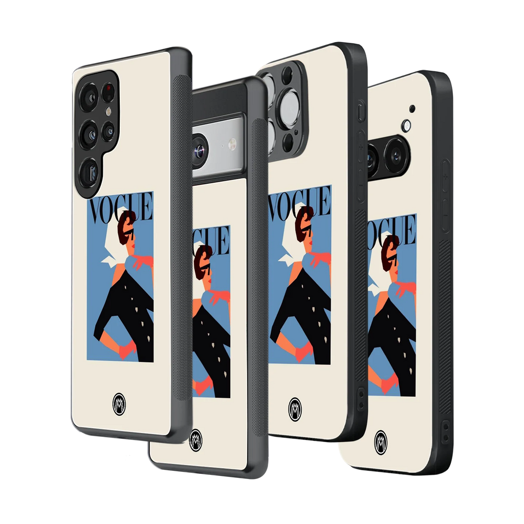 Stylish Glass Back Case for All Smartphones – iPhone, Samsung, OnePlus, Pixel, Redmi, Oppo, Vivo, Motorola