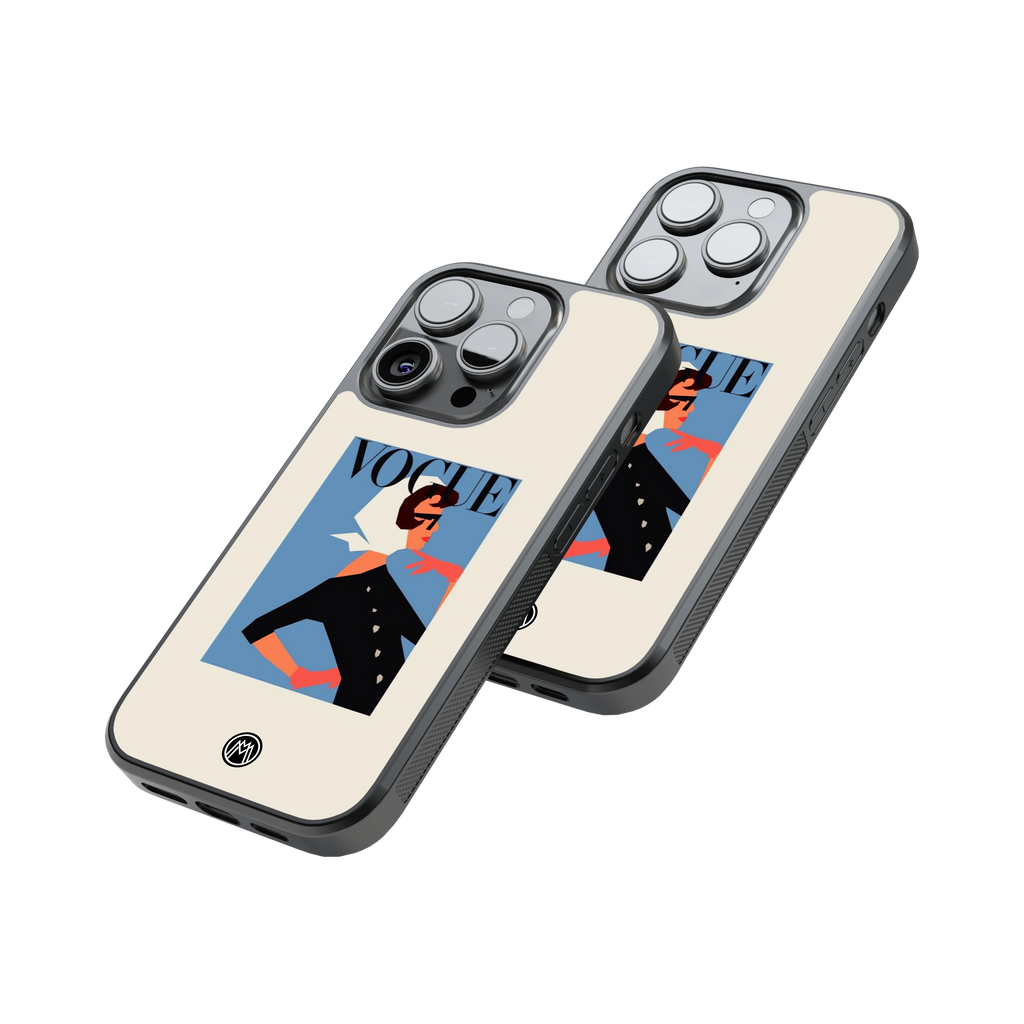 Protective Glass Back Phone Case Compatible with iPhone, Samsung, OnePlus, Pixel & More