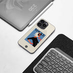 vogue lady back phone cover | glass case for samsung galaxy s24 plus