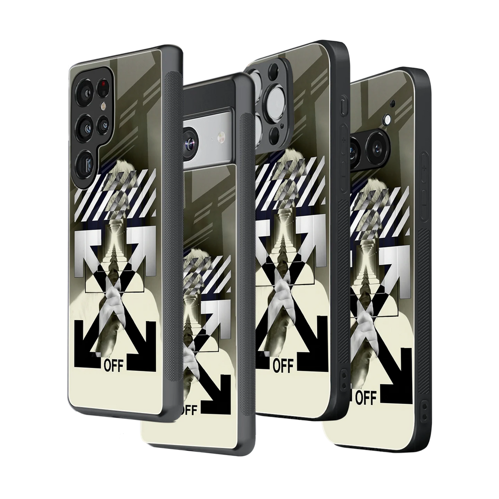 Stylish Glass Back Case for All Smartphones iPhone, Samsung, OnePlus, Pixel, Redmi, Oppo, Vivo, Motorola