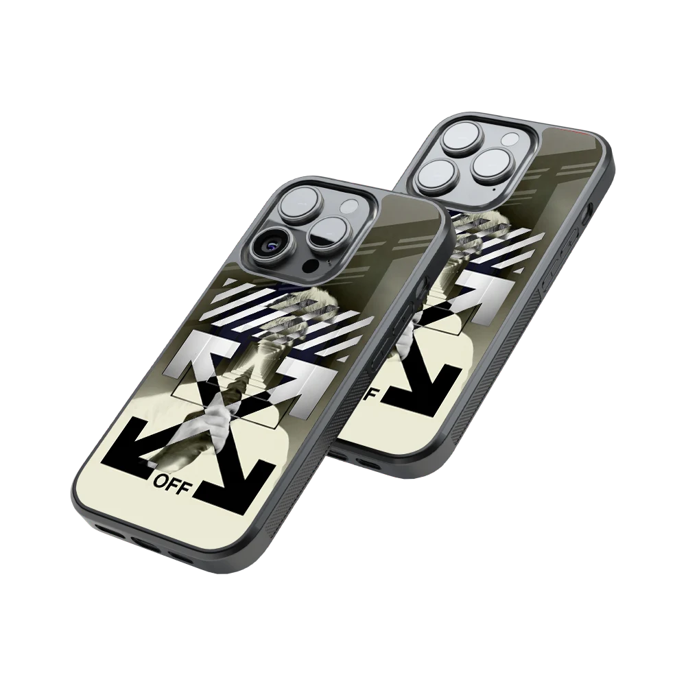 Protective Glass Back Phone Case Compatible with iPhone, Samsung, OnePlus, Pixel & More