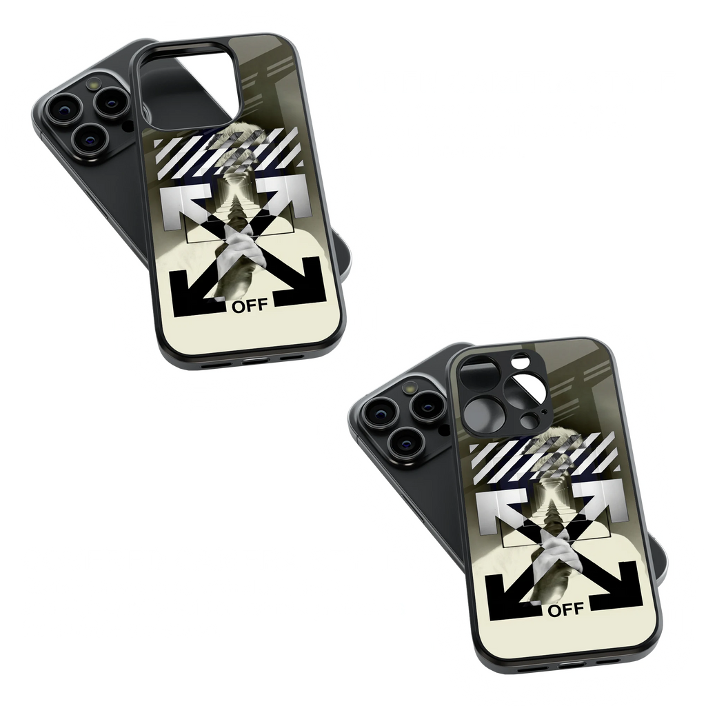 Trendy Glass Back Mobile Case for iPhone, Samsung, Redmi, OnePlus, Google Pixel, Motorola