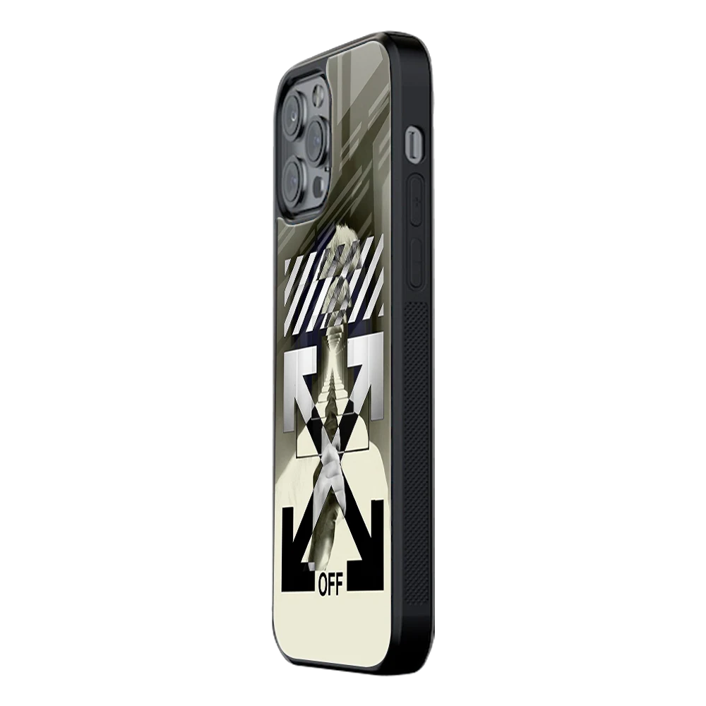 Slim Glass Back Phone Case for Multiple Brands iPhone, Samsung, Redmi, OnePlus, Oppo, Vivo