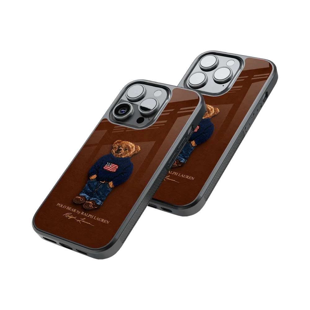 Protective Glass Back Phone Case Compatible with iPhone, Samsung, OnePlus, Pixel & More