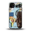 wanderlust back phone cover | glass case for iphone 14 plus