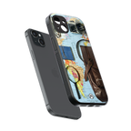 wanderlust back phone cover | glass case for iphone 14 plus
