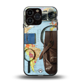 wanderlust back phone cover | glass case for iphone 14 pro max