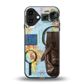 wanderlust back phone cover | glass case for iphone 16 plus