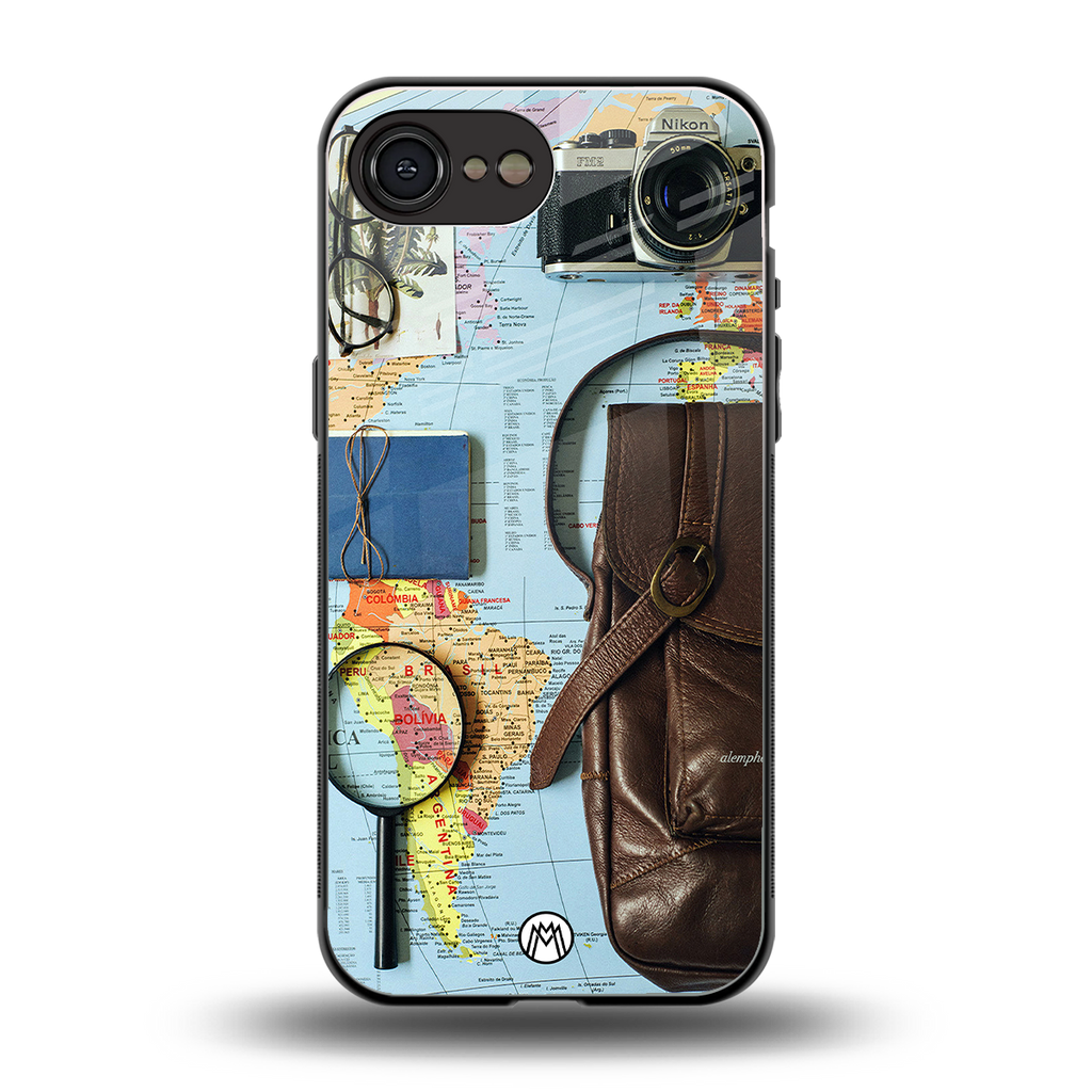 wanderlust back phone cover | glass case for iphone 16e