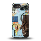 wanderlust back phone cover | glass case for iphone 16e