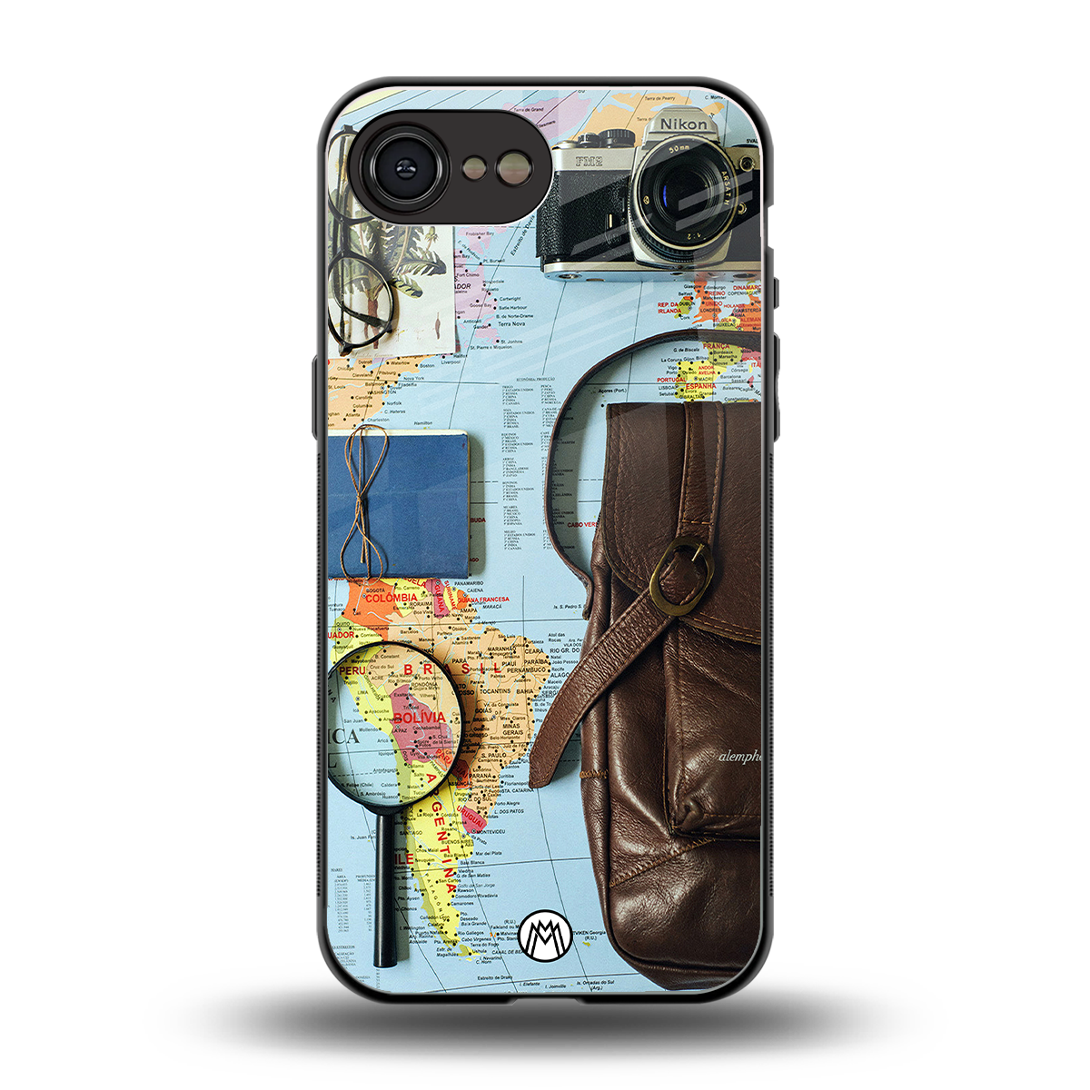 wanderlust back phone cover | glass case for iphone 16e