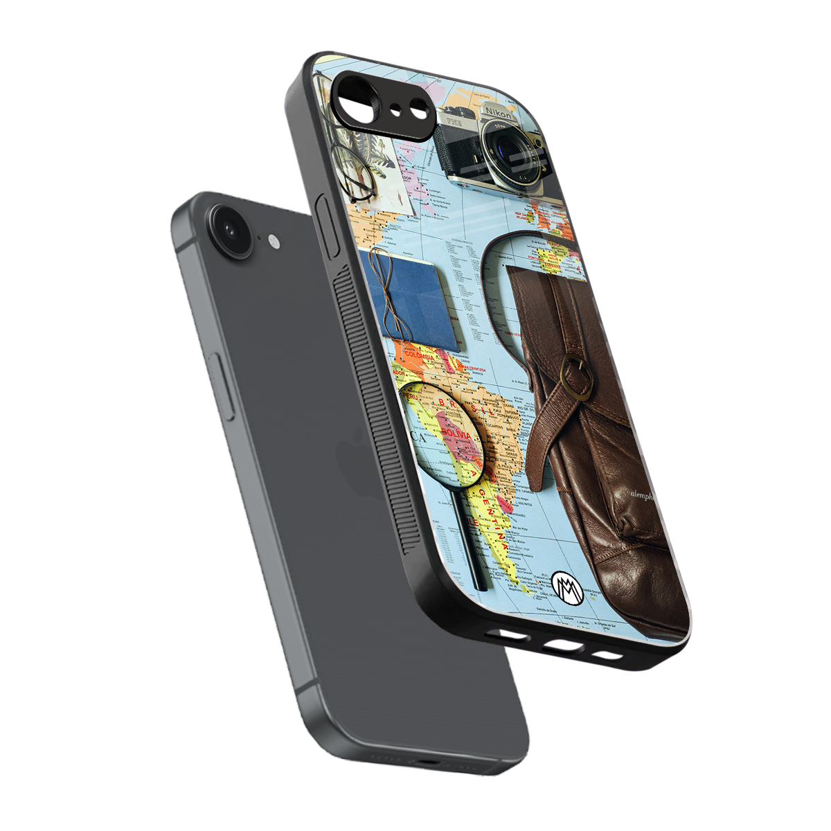 wanderlust back phone cover | glass case for iphone 16e