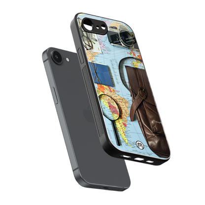 wanderlust back phone cover | glass case for iphone 16e