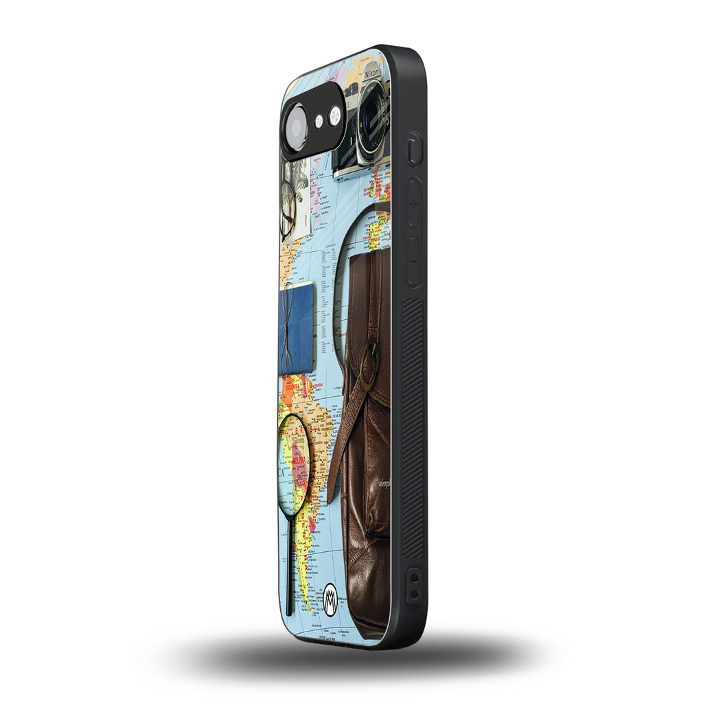 wanderlust back phone cover | glass case for iphone 16e