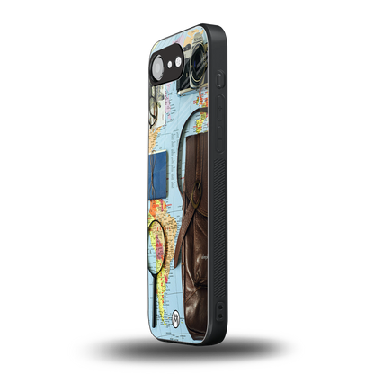 wanderlust back phone cover | glass case for iphone 16e