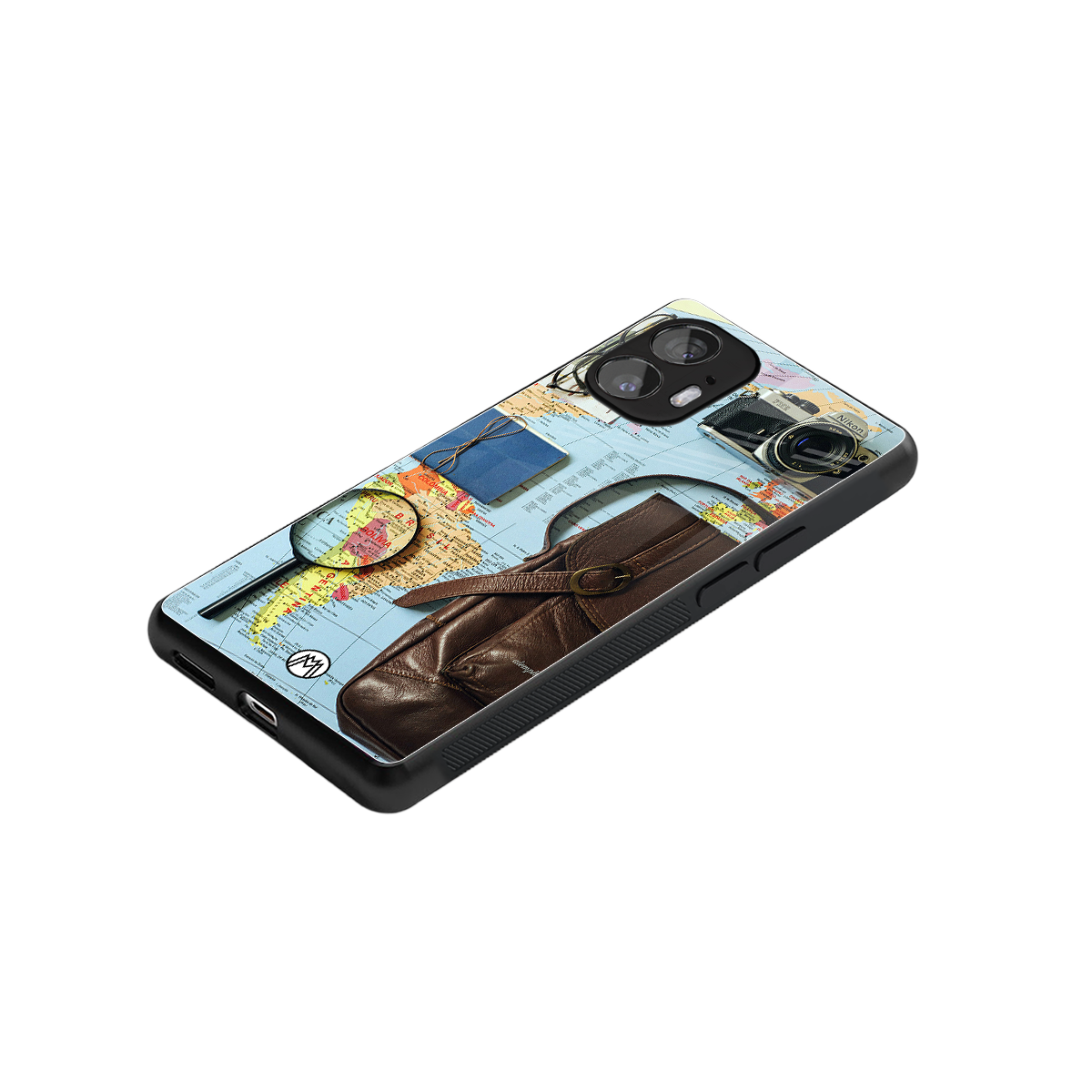 wanderlust back phone cover | glass case for nothing phone 2