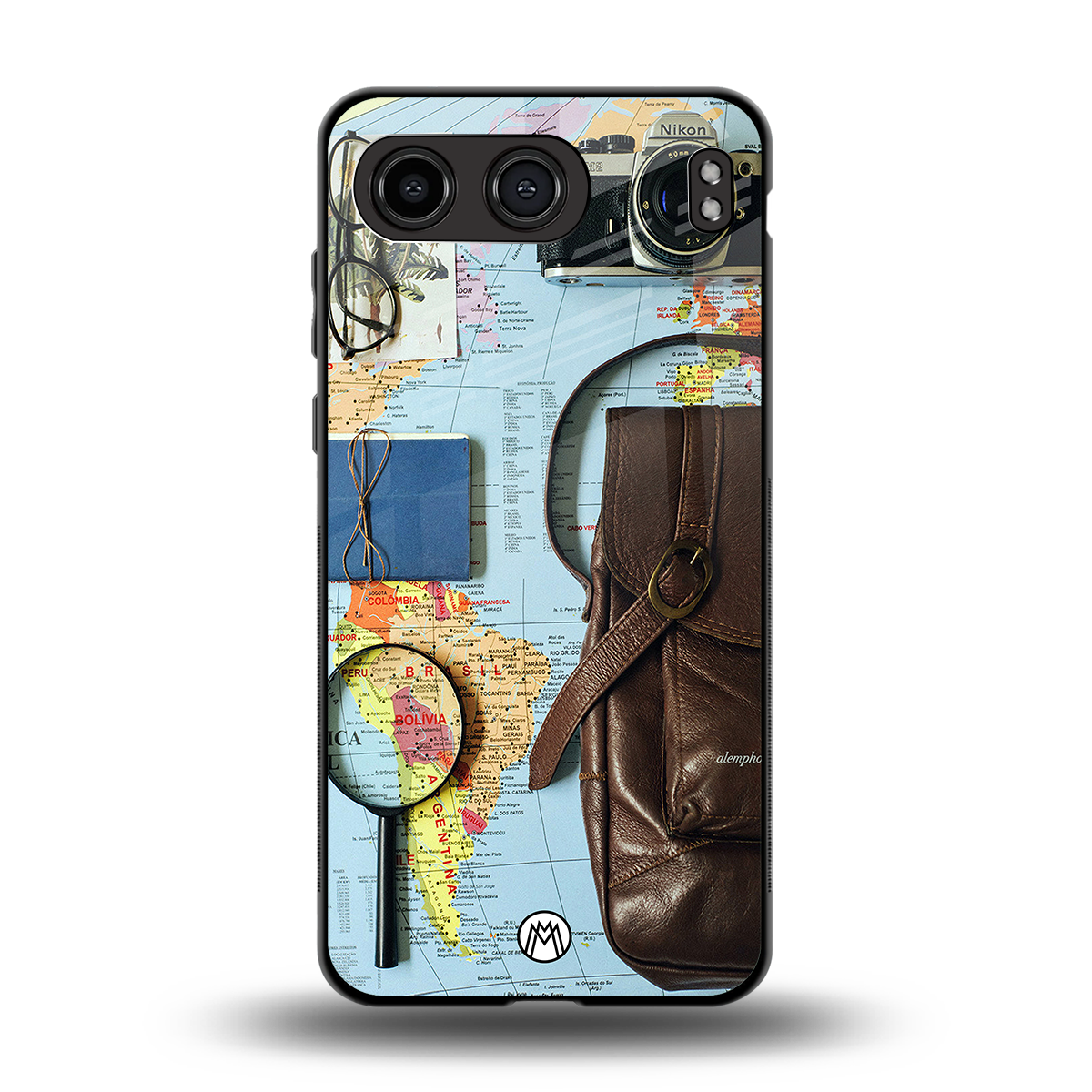 wanderlust back phone cover | glass case for oneplus nord 4