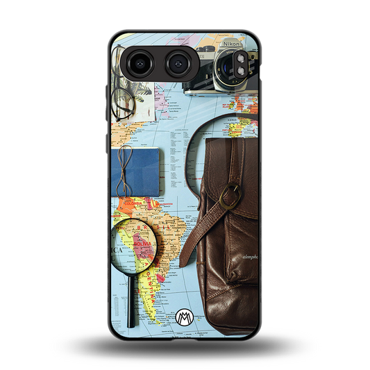 wanderlust back phone cover | glass case for oneplus nord 4
