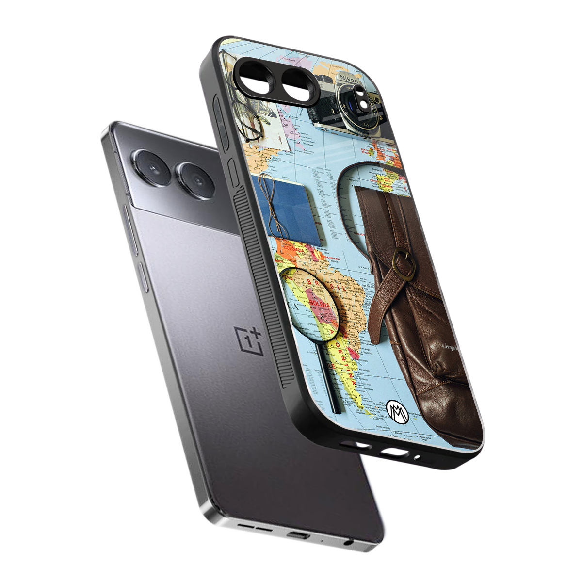 wanderlust back phone cover | glass case for oneplus nord 4