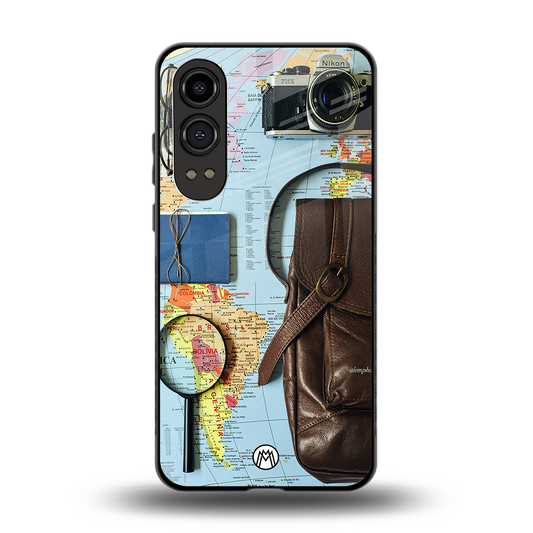 wanderlust back phone cover | glass case for oneplus nord ce 4 lite