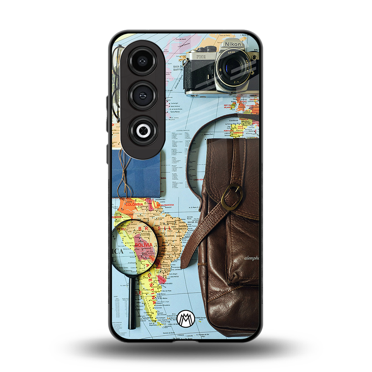 wanderlust back phone cover | glass case for oneplus nord ce 4
