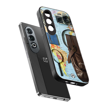 wanderlust back phone cover | glass case for oneplus nord ce 4