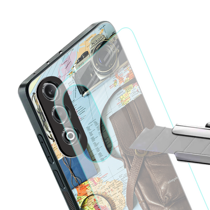 wanderlust back phone cover | glass case for oneplus nord ce 4