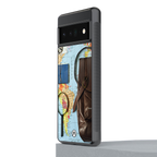 wanderlust back phone cover | glass case for google pixel 6 pro