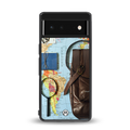 wanderlust back phone cover | glass case for Google Pixel 6A